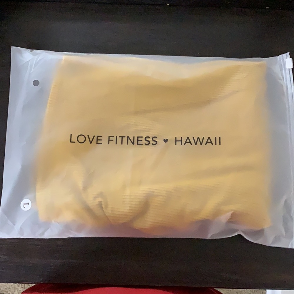 NWT Love Fitness Apparel Sweet & Cozy Ribbed Shorts - Picture 5 of 5